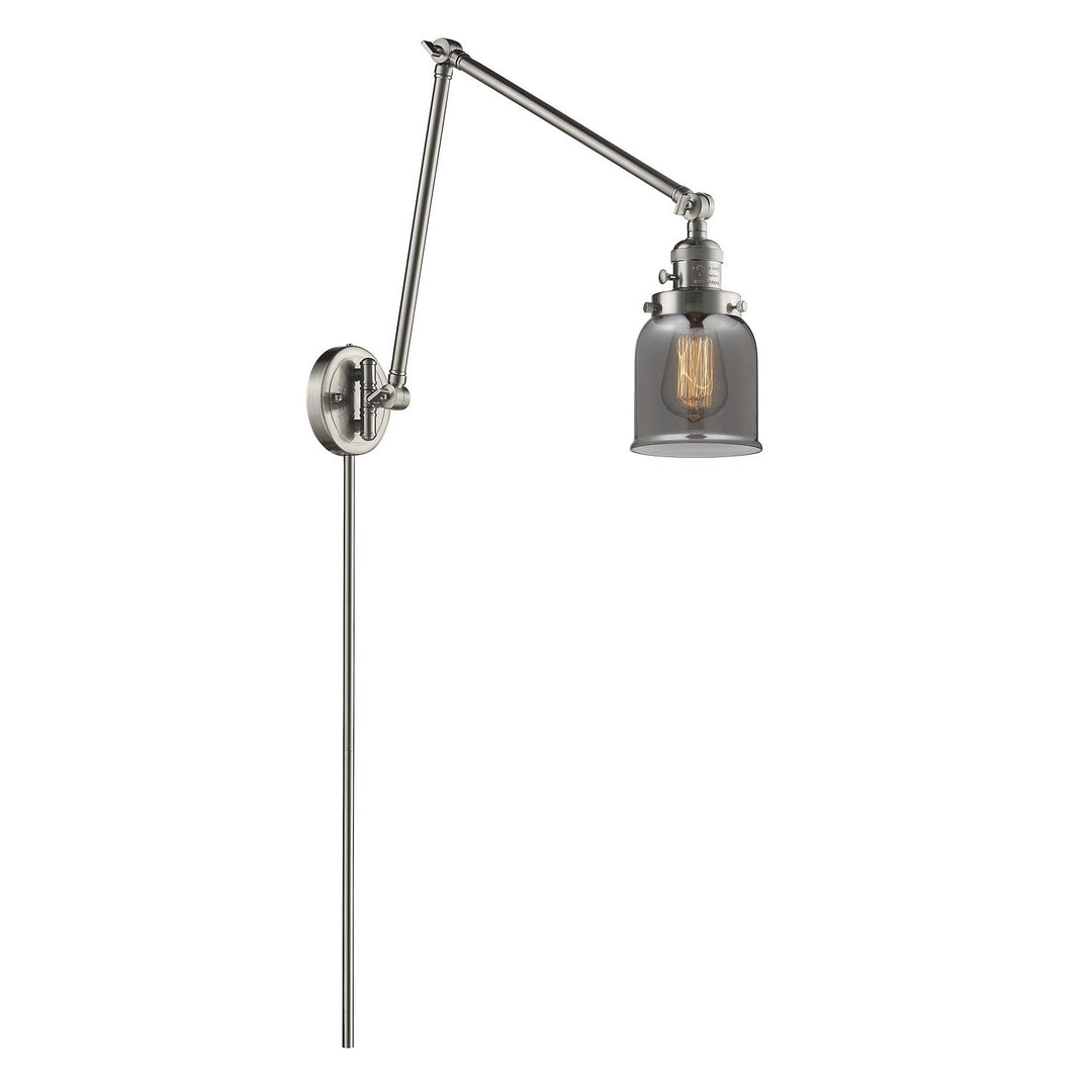 Innovations Lighting 238-SN-G53-LED  Franklin Restoration Lamp Brushed Satin Nickel