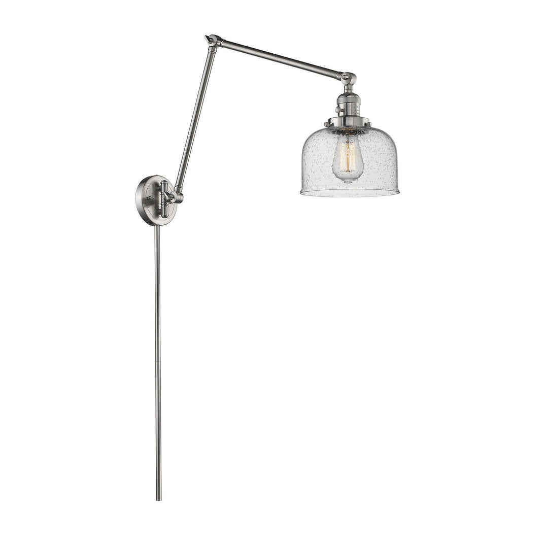 Innovations Lighting 238-SN-G74-LED  Franklin Restoration Lamp Brushed Satin Nickel