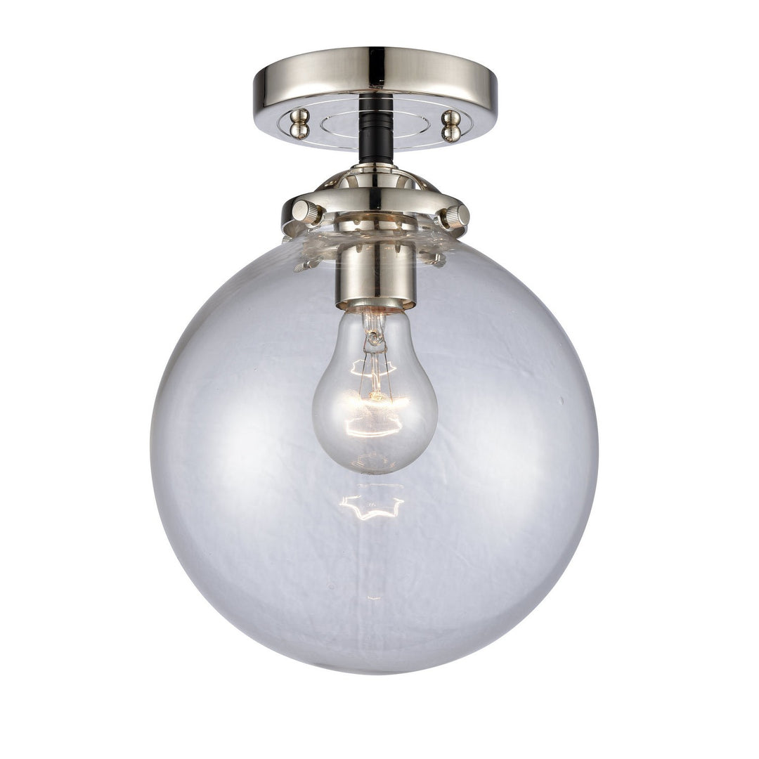 Innovations Nouveau 284-1C-BPN-G202-8 Ceiling Light - Black Polished Nickel