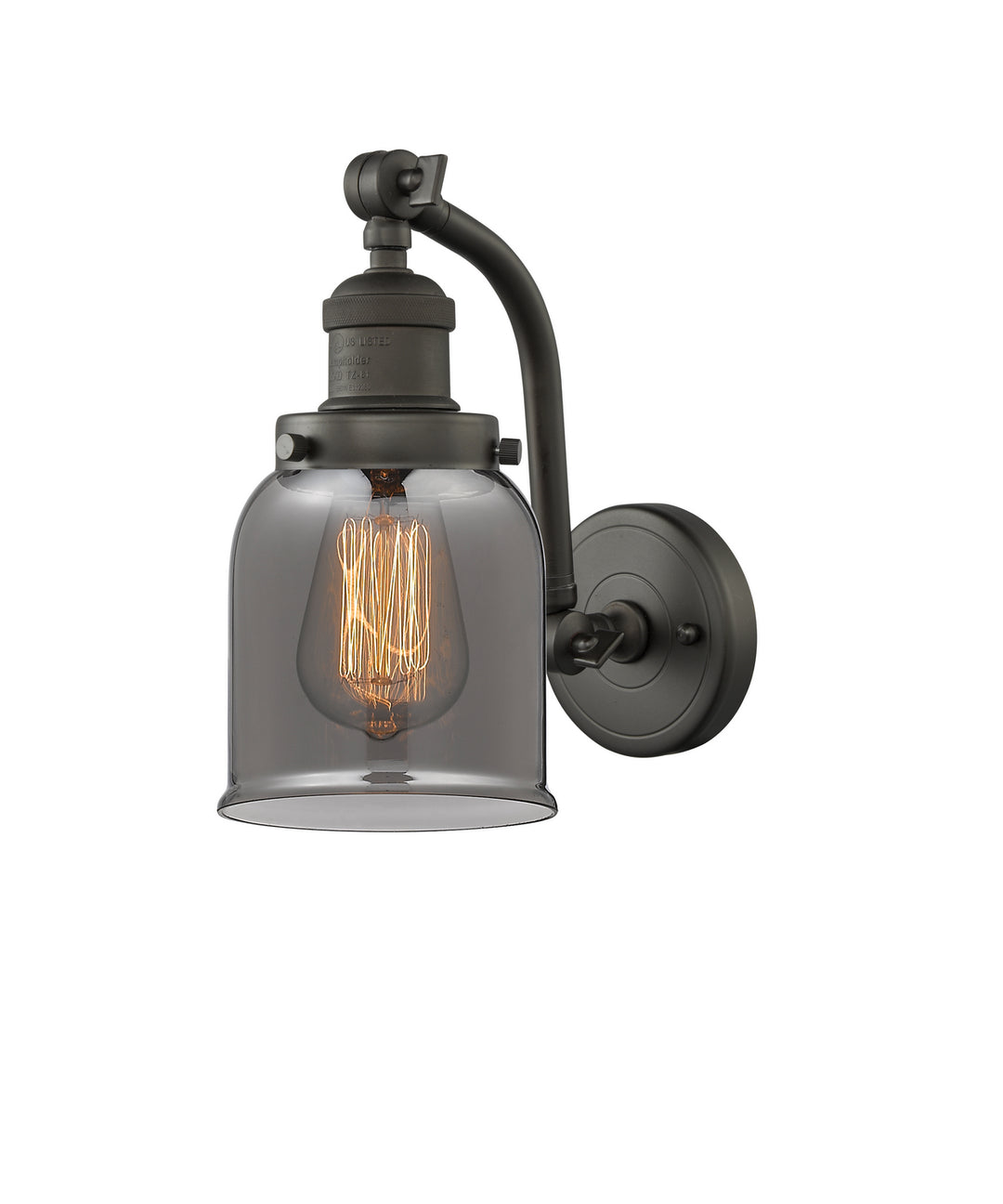 Innovations Franklin Restoration 515-1W-OB-G53-LED Wall Sconce Light - Oil Rubbed Bronze