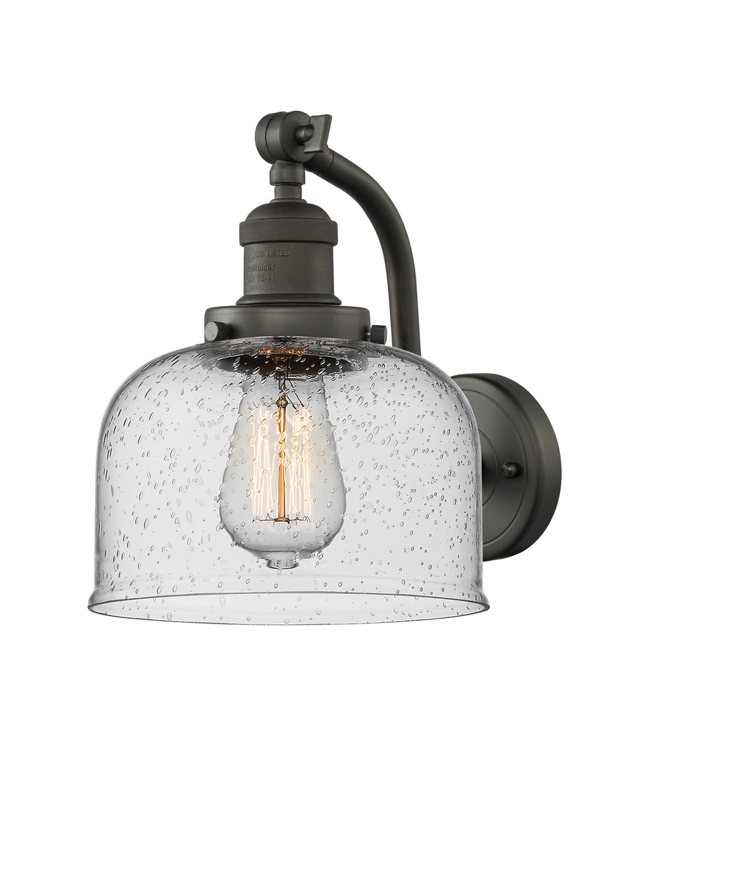 Innovations Franklin Restoration 515-1W-OB-G74 Wall Sconce Light - Oil Rubbed Bronze