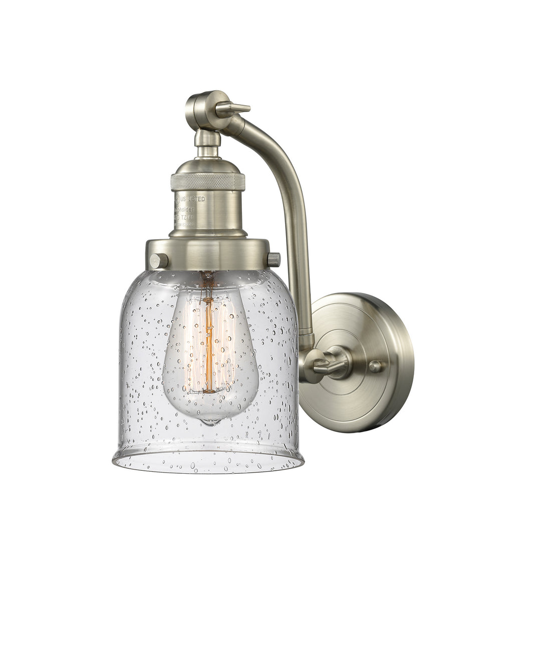 Innovations Franklin Restoration 515-1W-SN-G54 Wall Sconce Light - Brushed Satin Nickel