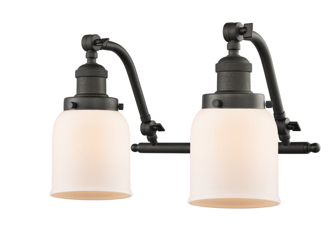 Innovations Franklin Restoration 515-2W-OB-G51 Bath Vanity Light 18 in. wide - Oil Rubbed Bronze