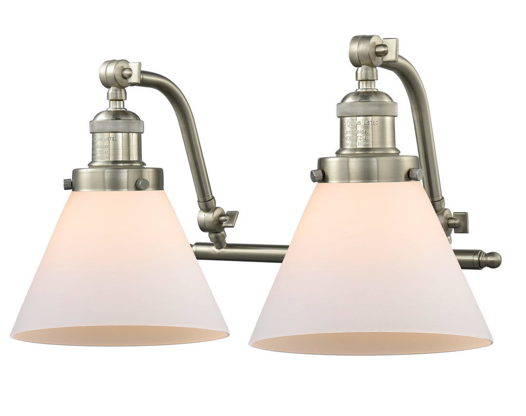 Innovations Franklin Restoration 515-2W-SN-G41 Bath Vanity Light 18 in. wide - Brushed Satin Nickel