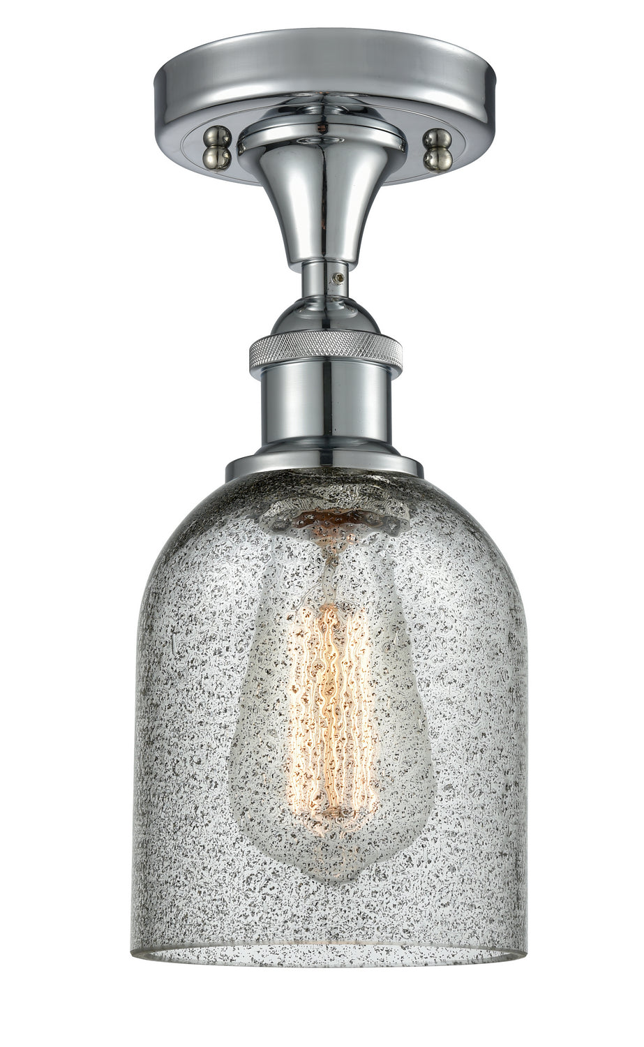Innovations Ballston 516-1C-PC-G257 Ceiling Light - Polished Chrome