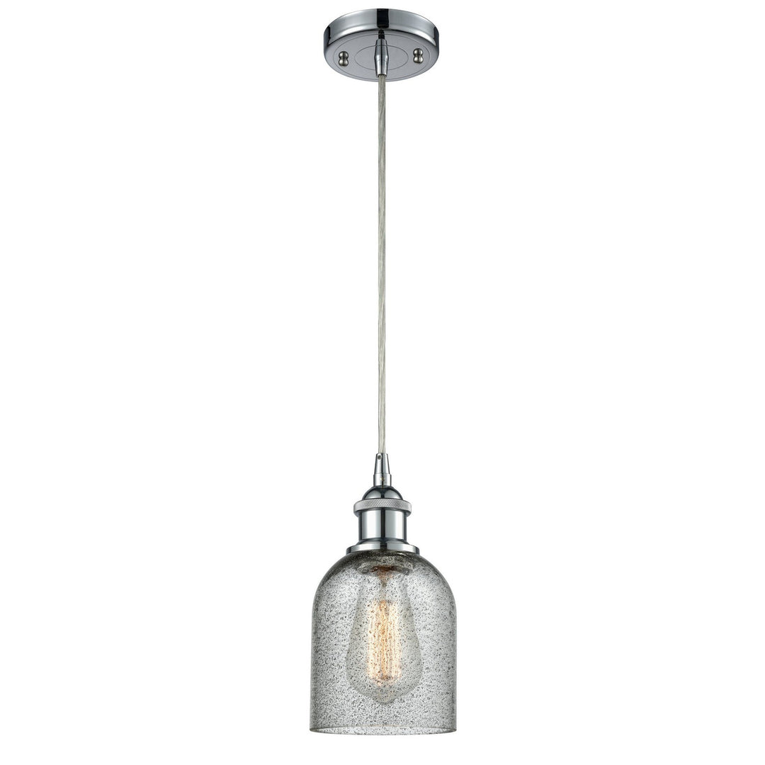 Innovations Ballston 516-1P-PC-G257 Pendant Light - Polished Chrome