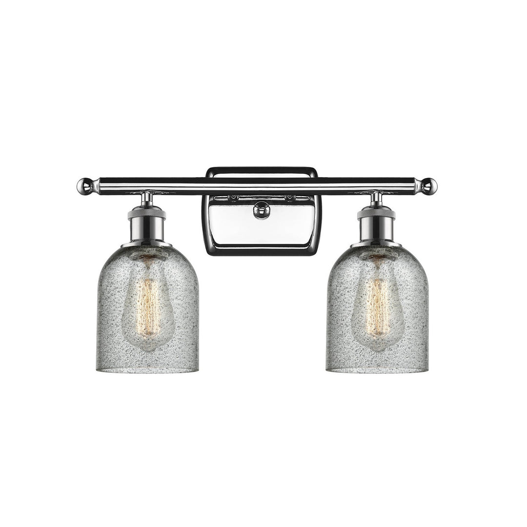 Innovations Ballston 516-2W-PC-G257 Bath Vanity Light 16 in. wide - Polished Chrome