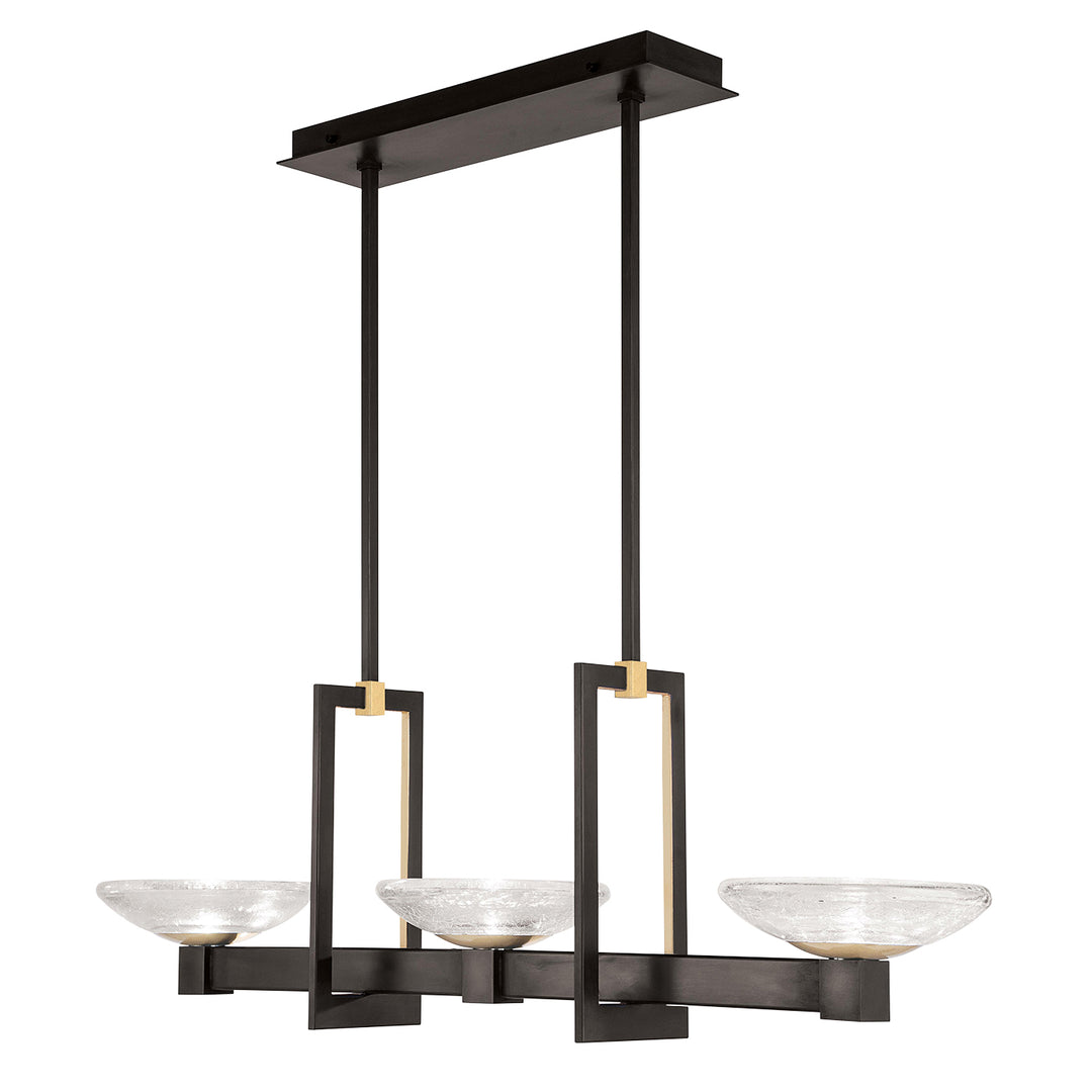 Fine Art Delphi 897040-3ST Pendant Light - Black