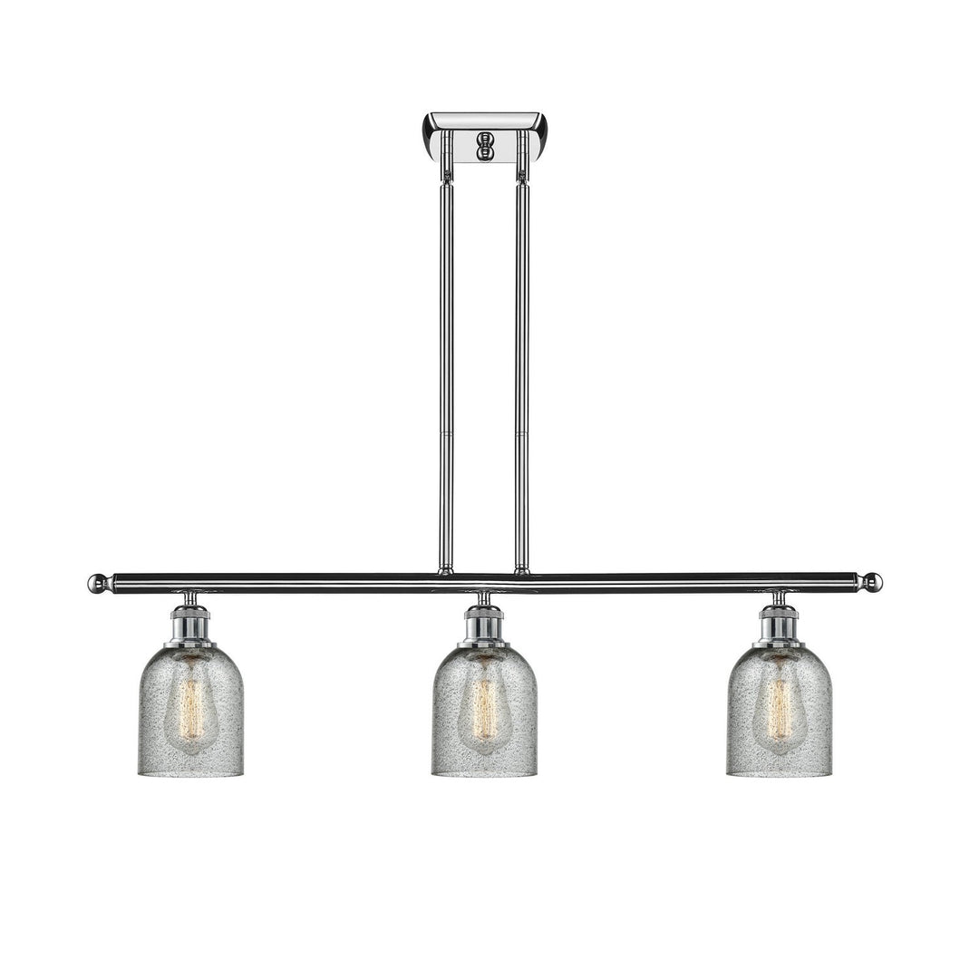 Innovations Ballston 516-3I-PC-G257 Pendant Light - Polished Chrome