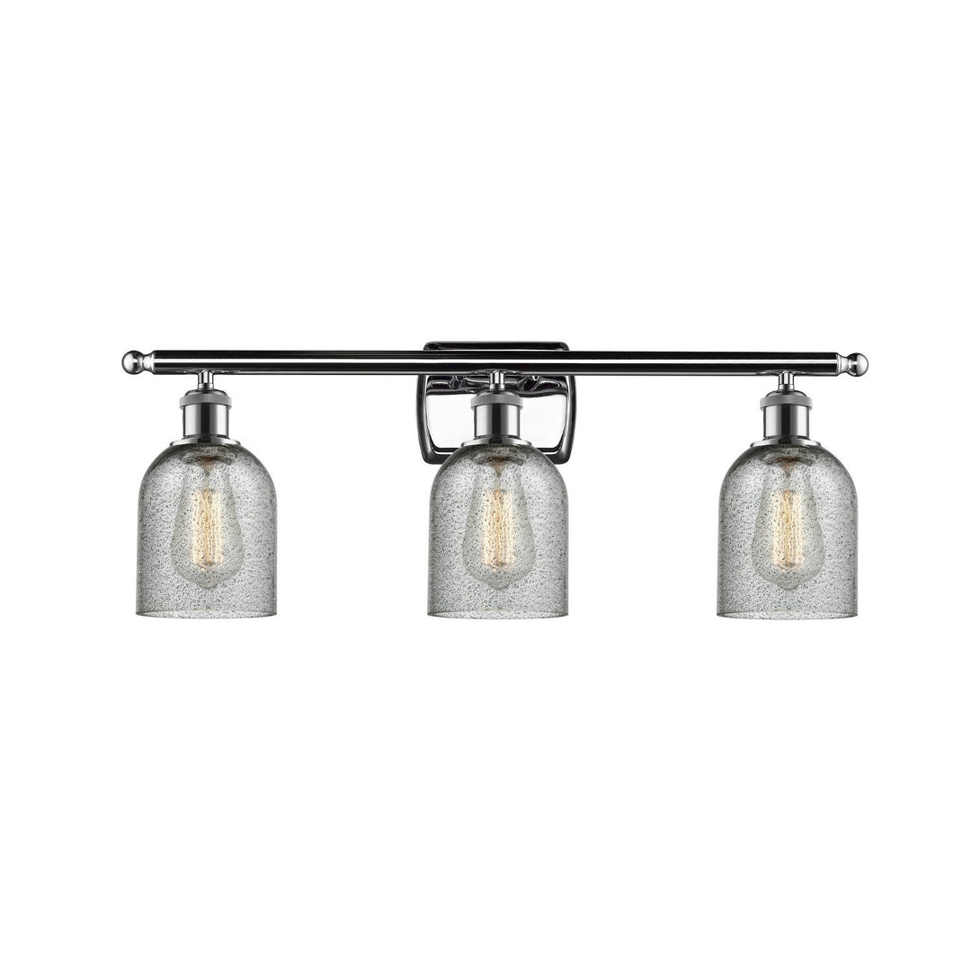 Innovations Ballston 516-3W-PC-G257 Bath Vanity Light 26 in. wide - Polished Chrome