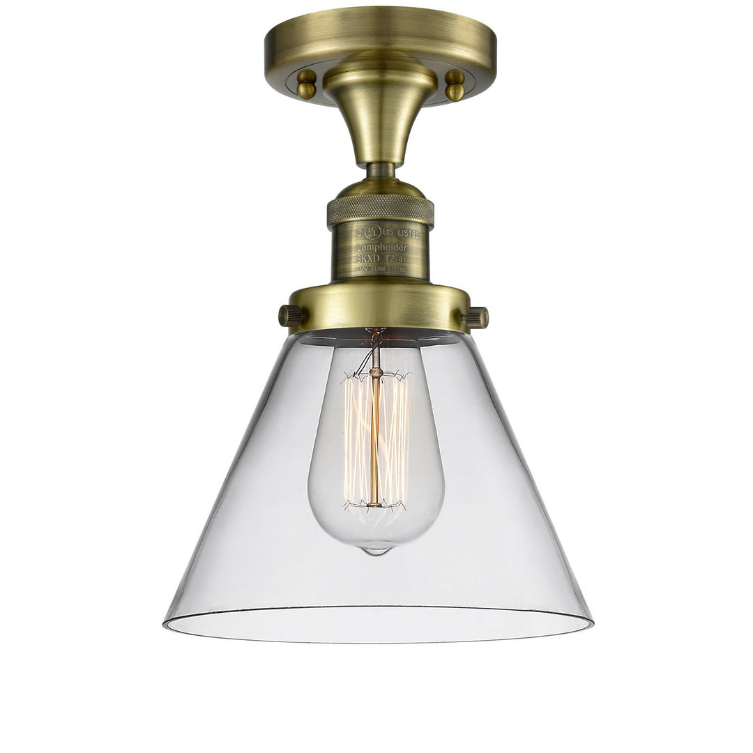 Innovations Franklin Restoration 517-1CH-AB-G42-LED Ceiling Light - Antique Brass