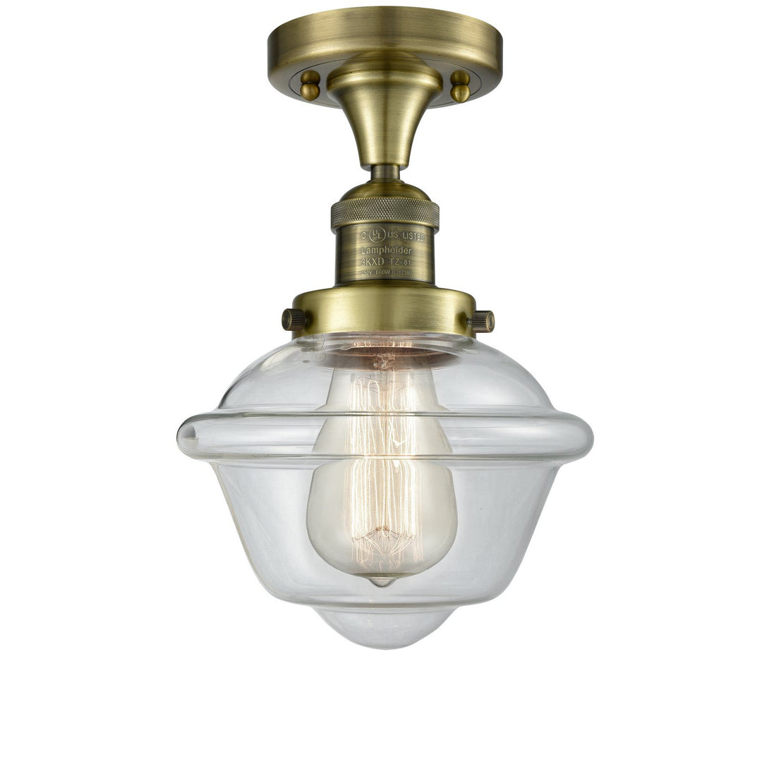 Innovations Franklin Restoration 517-1CH-AB-G532-LED Ceiling Light - Antique Brass