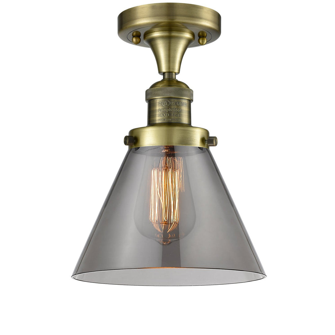 Innovations Franklin Restoration 517-1CH-AB-G73-LED Ceiling Light - Antique Brass