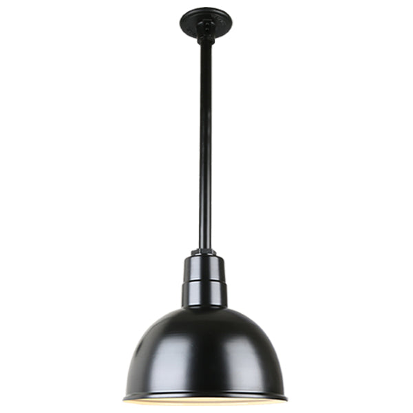 Hi Lite Lighting H-QSN16112-SA-91/QSN36``ST3-91/QSNHDSMC-91 Warehouse One Light Pendant Outdoor Black