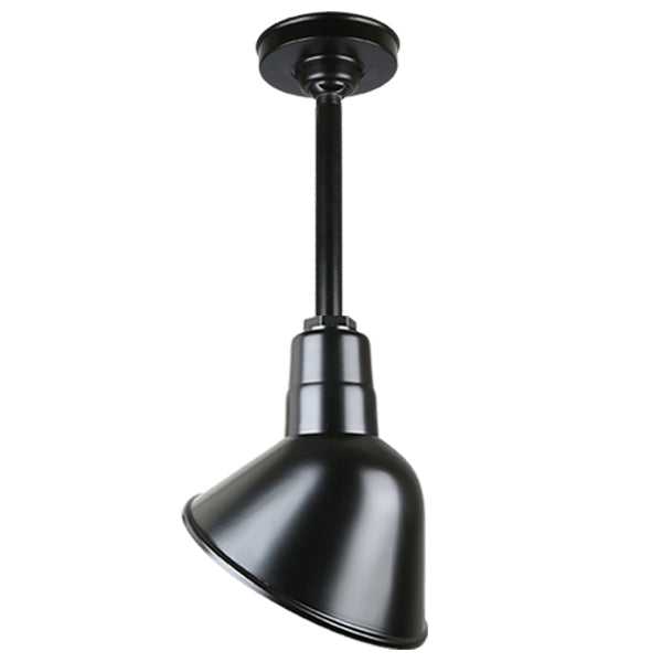 Hi Lite Lighting H-QSN18110-SA-91/QSN12``ST3-91/QSNHDSMC-91 Warehouse One Light Pendant Outdoor Black