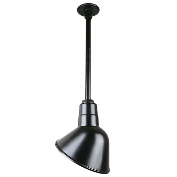 Hi Lite Lighting H-QSN18110-SA-91/QSN24``ST3-91/QSNHDSMC-91 Warehouse One Light Pendant Outdoor Black