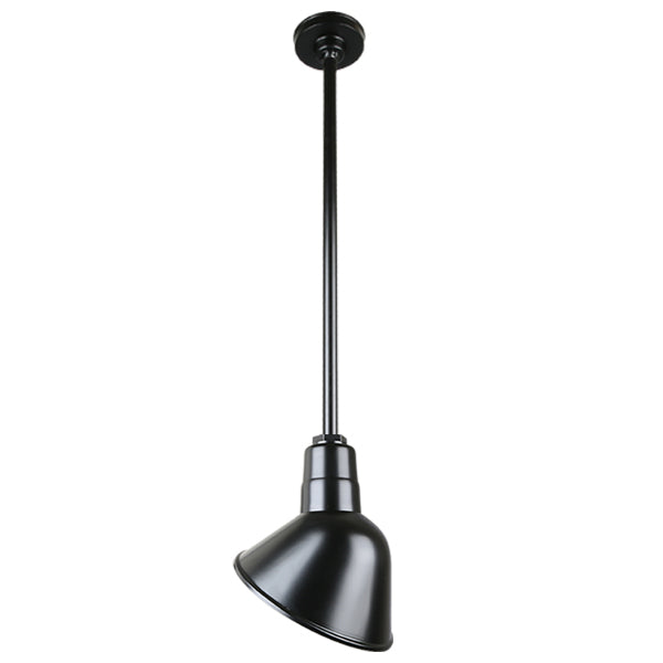 Hi Lite Lighting H-QSN18110-SA-91/QSN36``ST3-91/QSNHDSMC-91 Warehouse One Light Pendant Outdoor Black