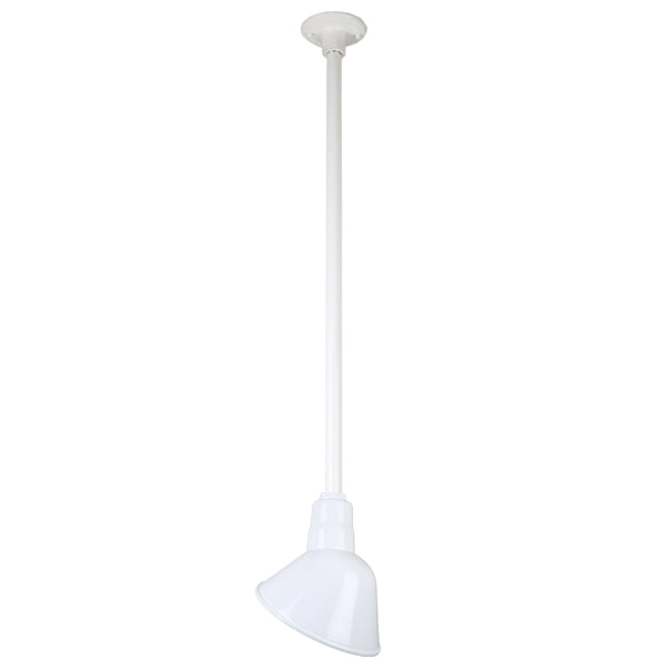 Hi Lite Lighting H-QSN18110-SA-93/QSN36``ST3-93/QSNHDSMC-93 Warehouse One Light Pendant Outdoor White