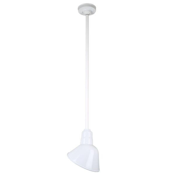 Hi Lite Lighting H-QSN18110-SA-93/QSN36``ST3-93/QSNHSC-93 Warehouse One Light Pendant Outdoor White