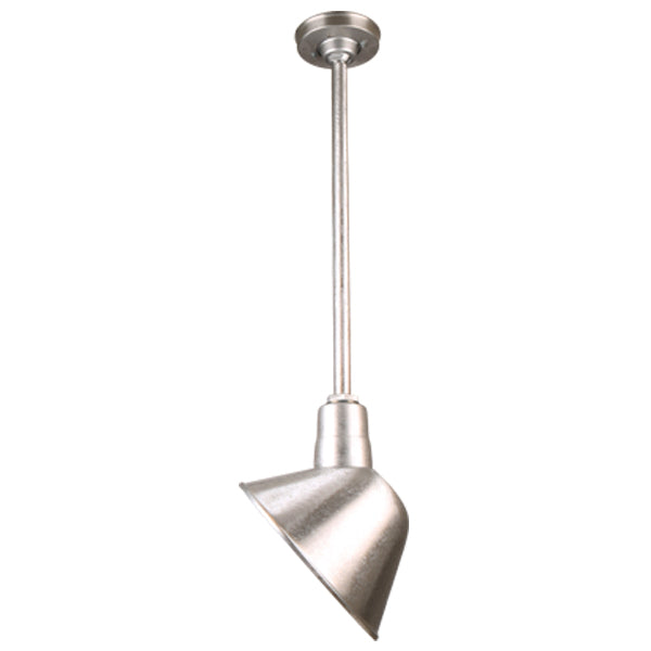 Hi Lite Lighting H-QSN18110-SA-96/QSN24``ST3-96/QSNHSC-96 Warehouse One Light Pendant Outdoor Pewter, Nickel, Silver