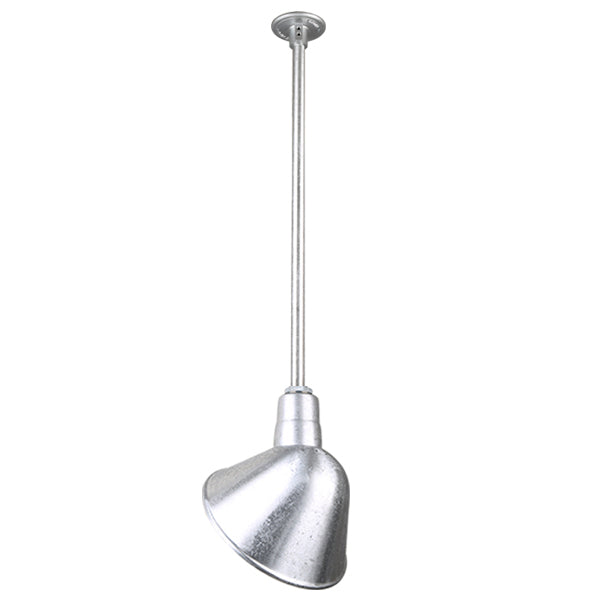 Hi Lite Lighting H-QSN18110-SA-96/QSN36``ST3-96/QSNHDSMC-96 Warehouse One Light Pendant Outdoor Pewter, Nickel, Silver