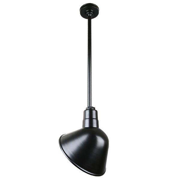 Hi Lite Lighting H-QSN18112-SA-91/QSN36``ST3-91/QSNHDSMC-91 Warehouse One Light Pendant Outdoor Black