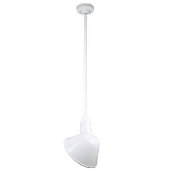 Hi Lite Lighting H-QSN18112-SA-93/QSN36``ST3-93/QSNHSC-93 Warehouse One Light Pendant Outdoor White