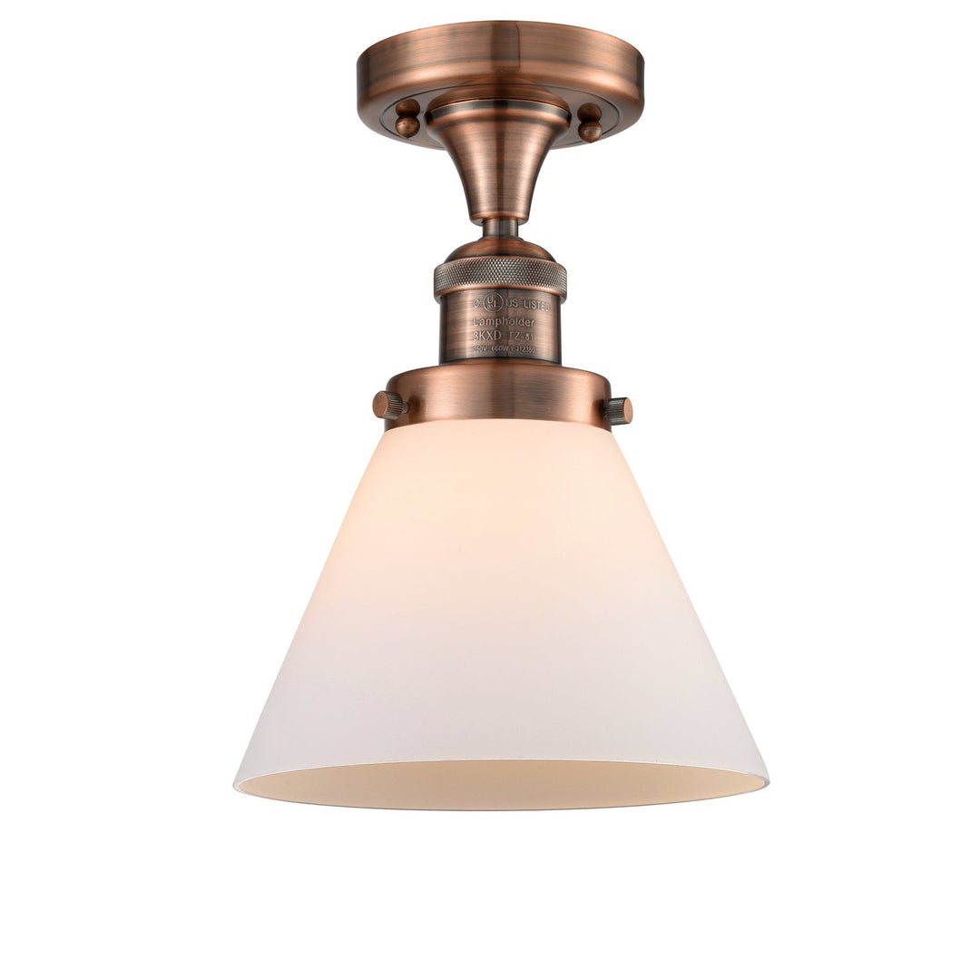 Innovations Franklin Restoration 517-1CH-AC-G41-LED Ceiling Light - Antique Copper