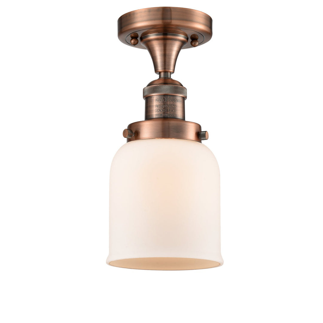 Innovations Franklin Restoration 517-1CH-AC-G51-LED Ceiling Light - Antique Copper
