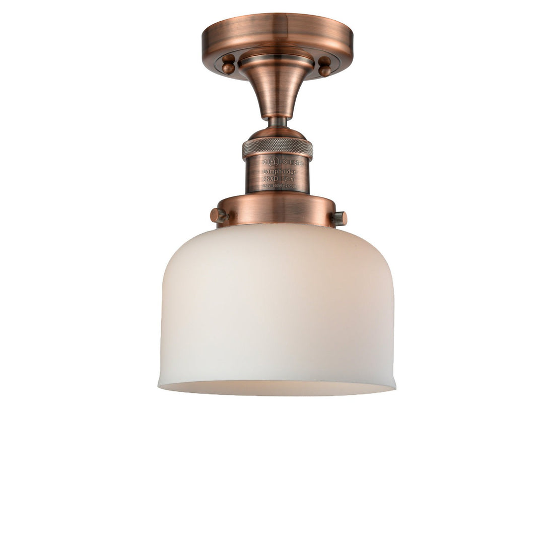 Innovations Franklin Restoration 517-1CH-AC-G71-LED Ceiling Light - Antique Copper