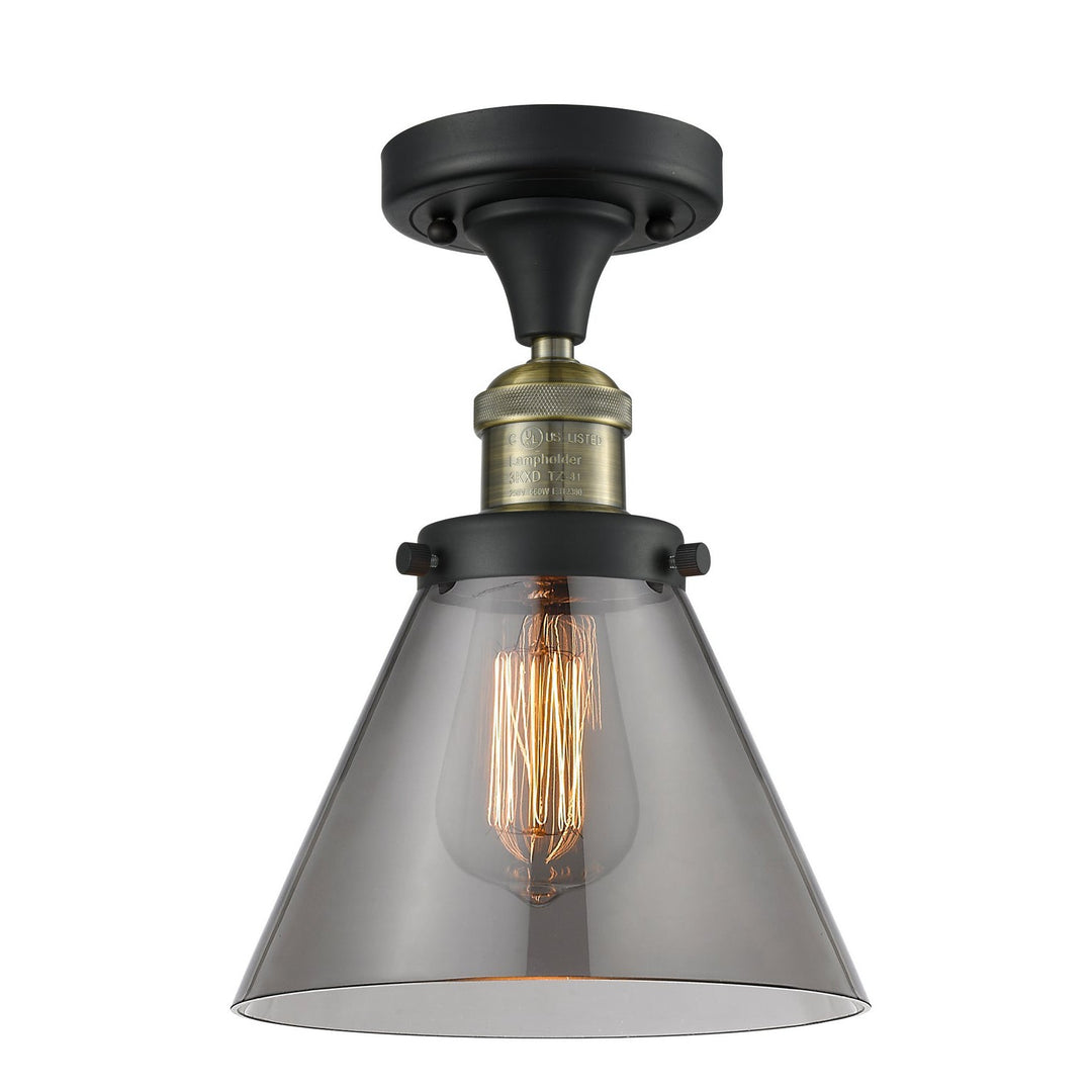Innovations Franklin Restoration 517-1CH-BAB-G43 Ceiling Light - Black Antique Brass
