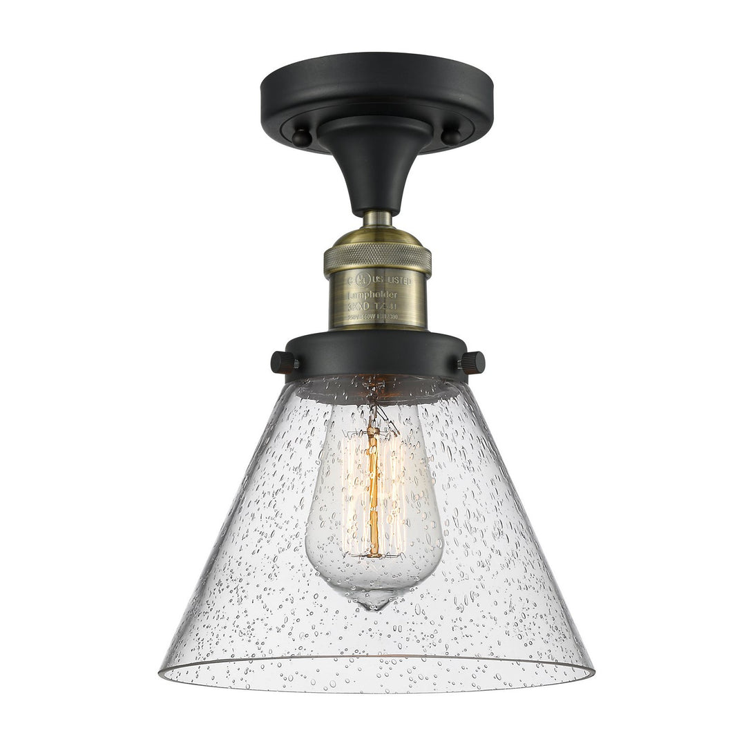 Innovations Franklin Restoration 517-1CH-BAB-G44 Ceiling Light - Black Antique Brass