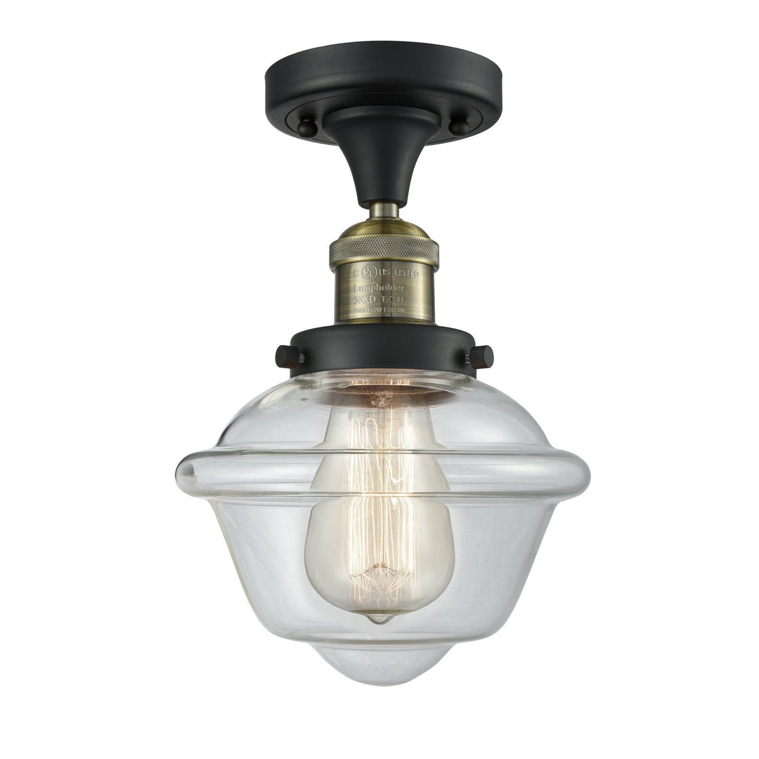 Innovations Franklin Restoration 517-1CH-BAB-G532-LED Ceiling Light - Black Antique Brass