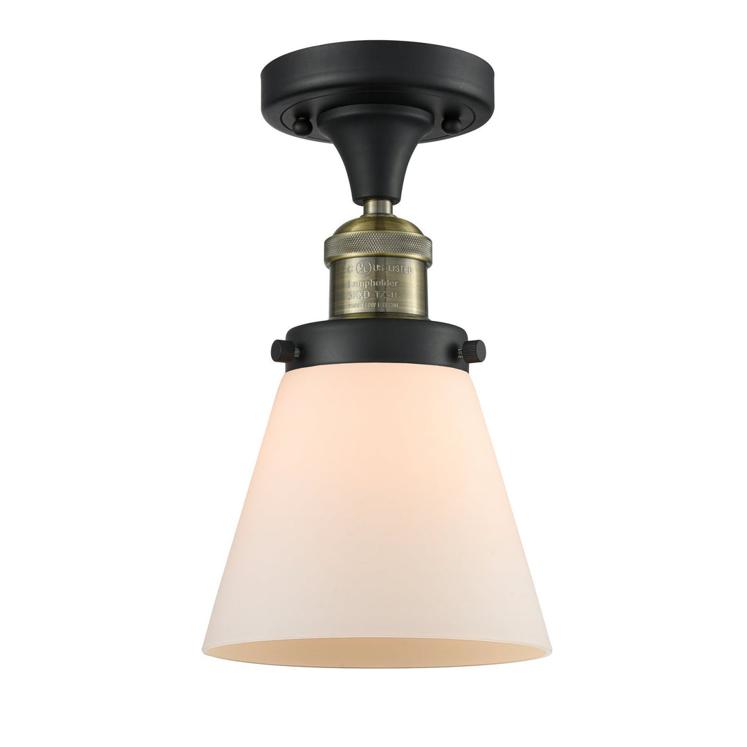 Innovations Franklin Restoration 517-1CH-BAB-G61 Ceiling Light - Black Antique Brass