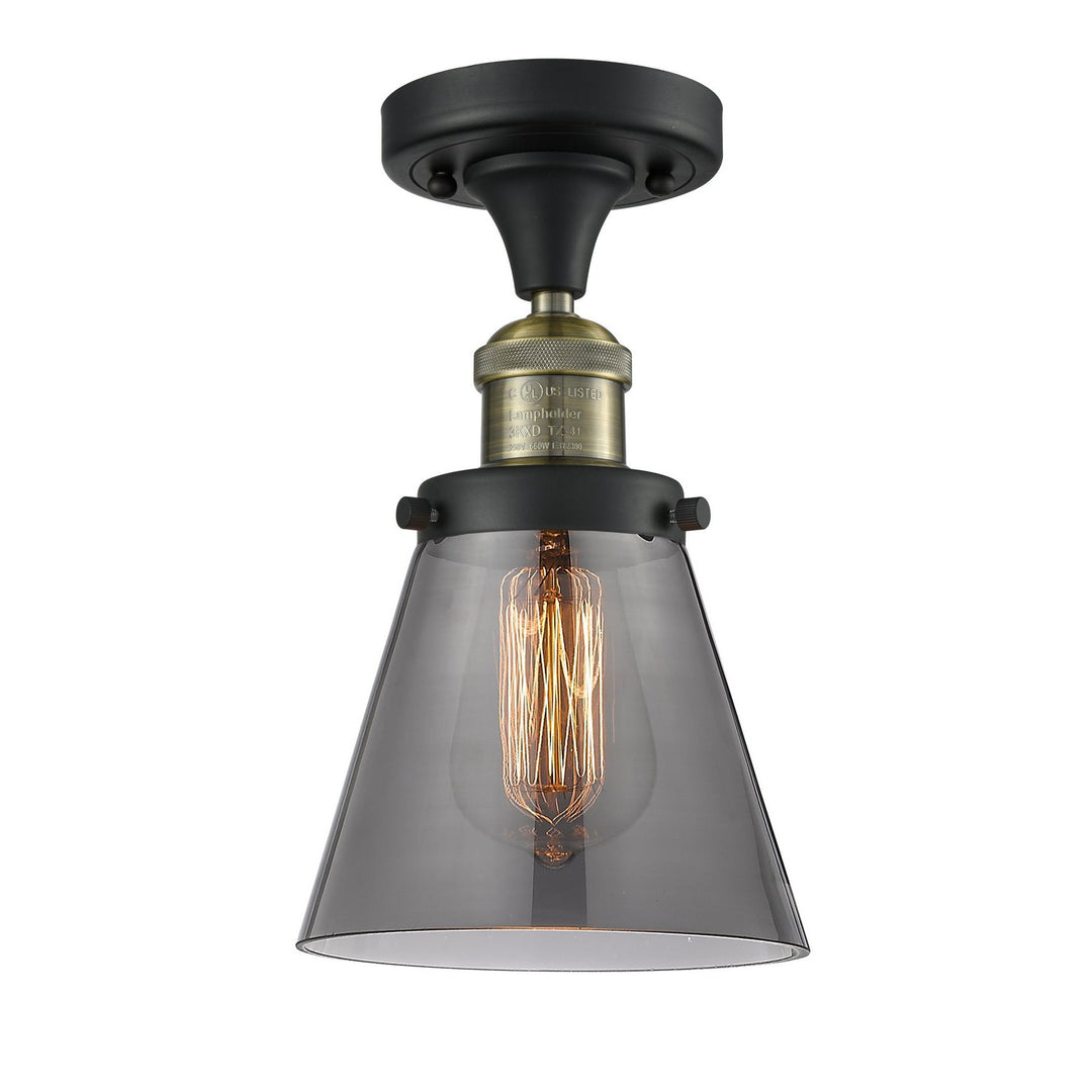 Innovations Franklin Restoration 517-1CH-BAB-G63 Ceiling Light - Black Antique Brass