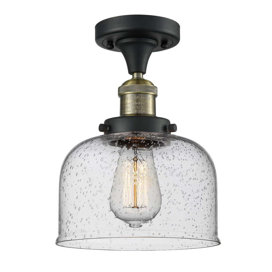 Innovations Franklin Restoration 517-1CH-BAB-G74 Ceiling Light - Black Antique Brass
