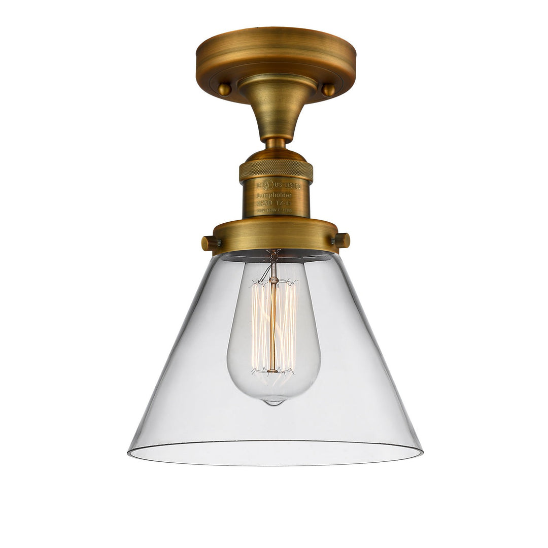 Innovations Franklin Restoration 517-1CH-BB-G42-LED Ceiling Light - Brushed Brass