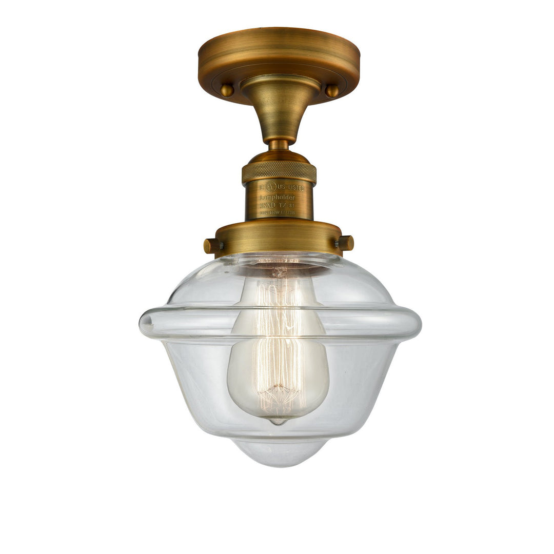Innovations Franklin Restoration 517-1CH-BB-G532-LED Ceiling Light - Brushed Brass