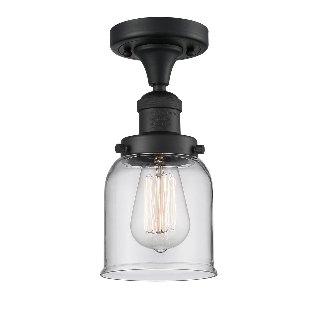 Innovations Franklin Restoration 517-1CH-BK-G52 Ceiling Light - Matte Black