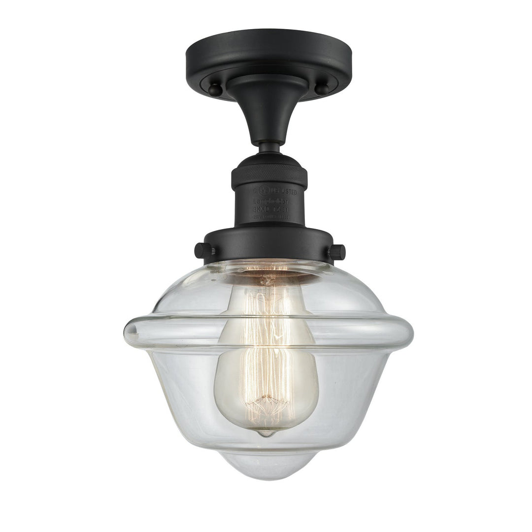 Innovations Franklin Restoration 517-1CH-BK-G532 Ceiling Light - Matte Black