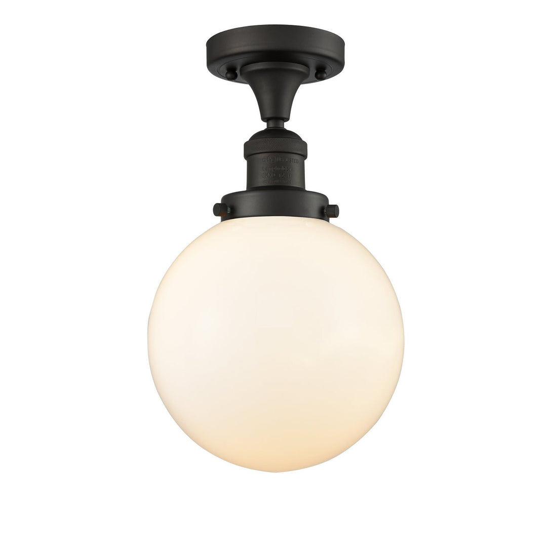 Innovations Franklin Restoration 517-1CH-OB-G201-8 Ceiling Light - Oil Rubbed Bronze
