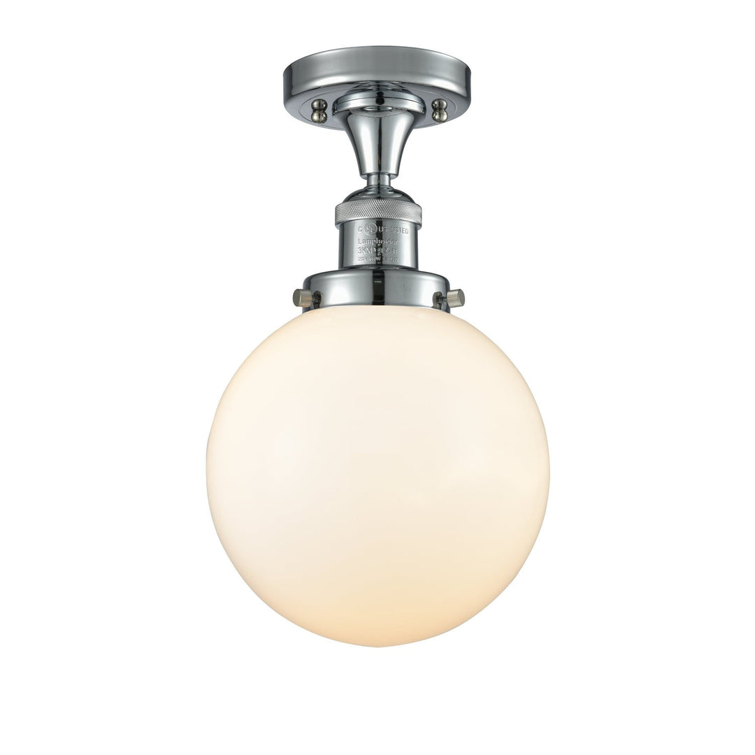 Innovations Franklin Restoration 517-1CH-PC-G201-8 Ceiling Light - Polished Chrome