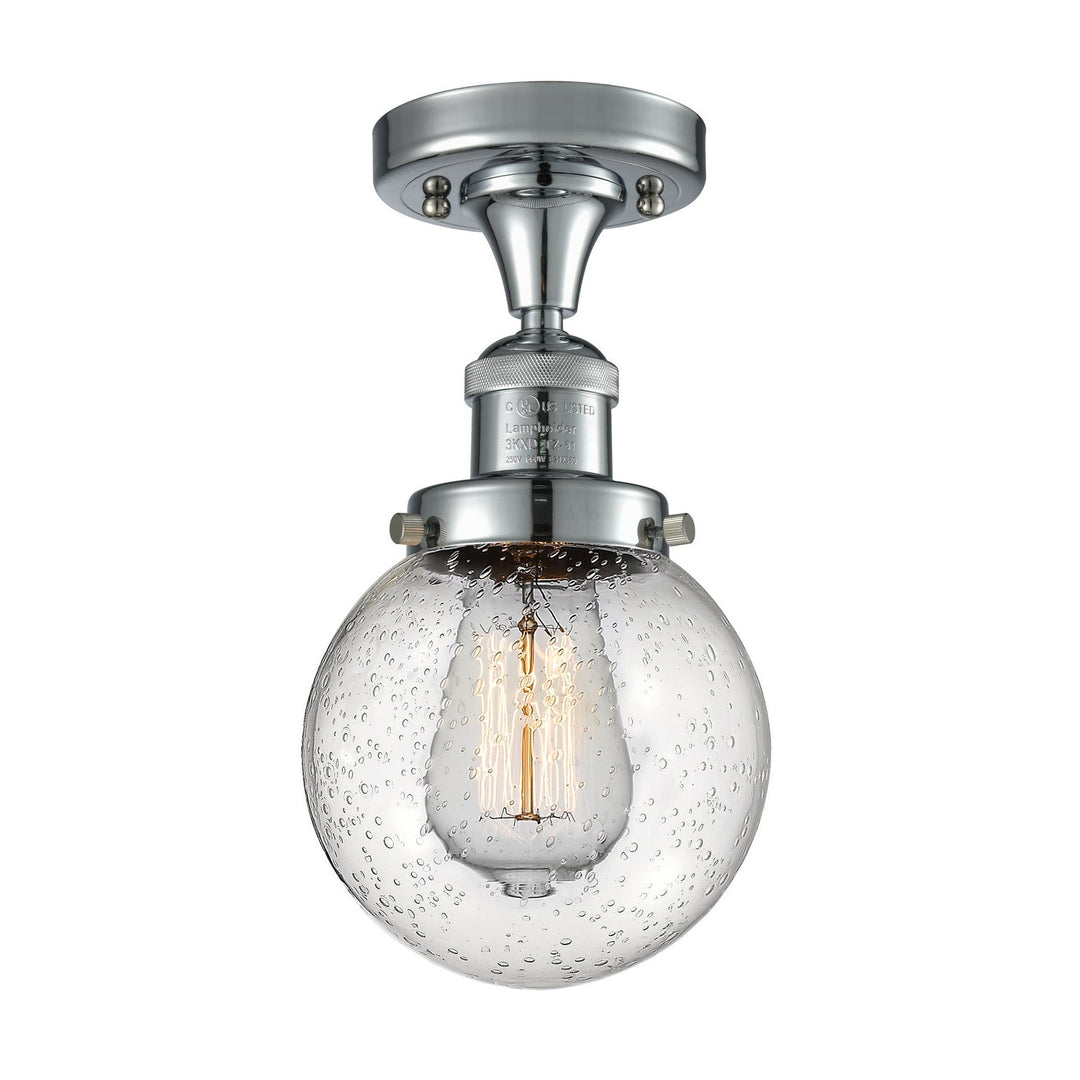 Innovations Franklin Restoration 517-1CH-PC-G204-6-LED Ceiling Light - Polished Chrome
