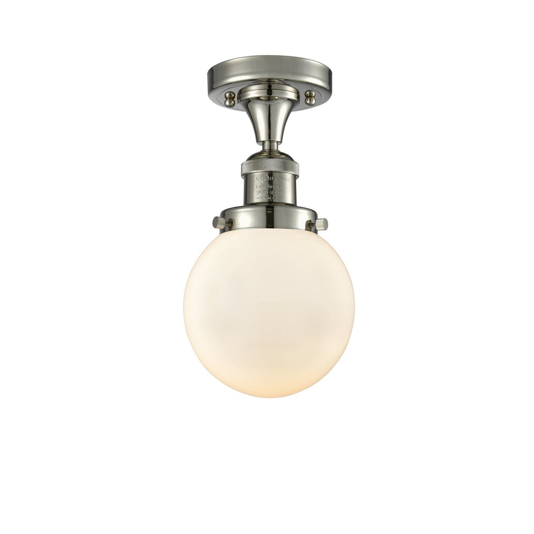 Innovations Franklin Restoration 517-1CH-PN-G201-6 Ceiling Light - Polished Nickel