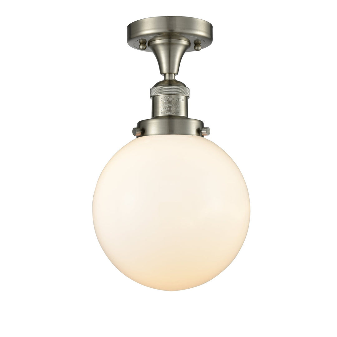 Innovations Franklin Restoration 517-1CH-SN-G201-8 Ceiling Light - Brushed Satin Nickel