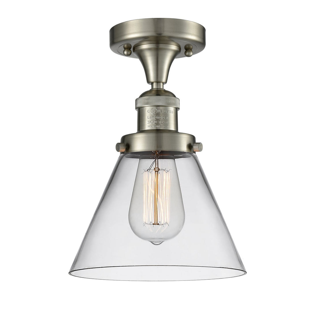 Innovations Franklin Restoration 517-1CH-SN-G42-LED Ceiling Light - Brushed Satin Nickel