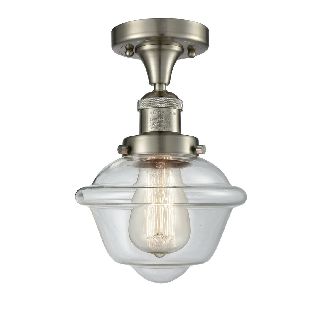 Innovations Franklin Restoration 517-1CH-SN-G532-LED Ceiling Light - Brushed Satin Nickel