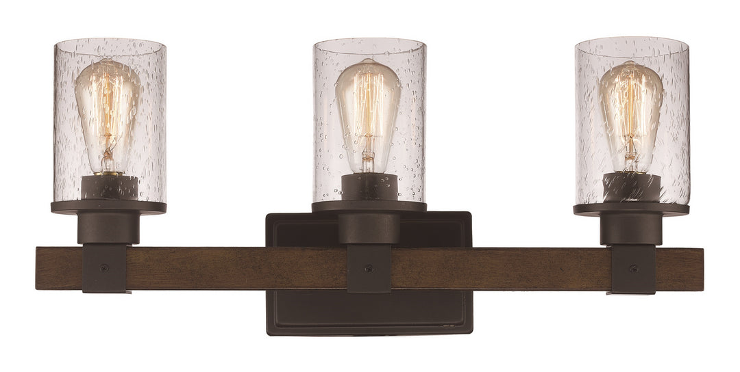 Trans Globe Imports 21843 ROB Bath Vanity Light 23 in. wide - Rubbed Oil Bronze