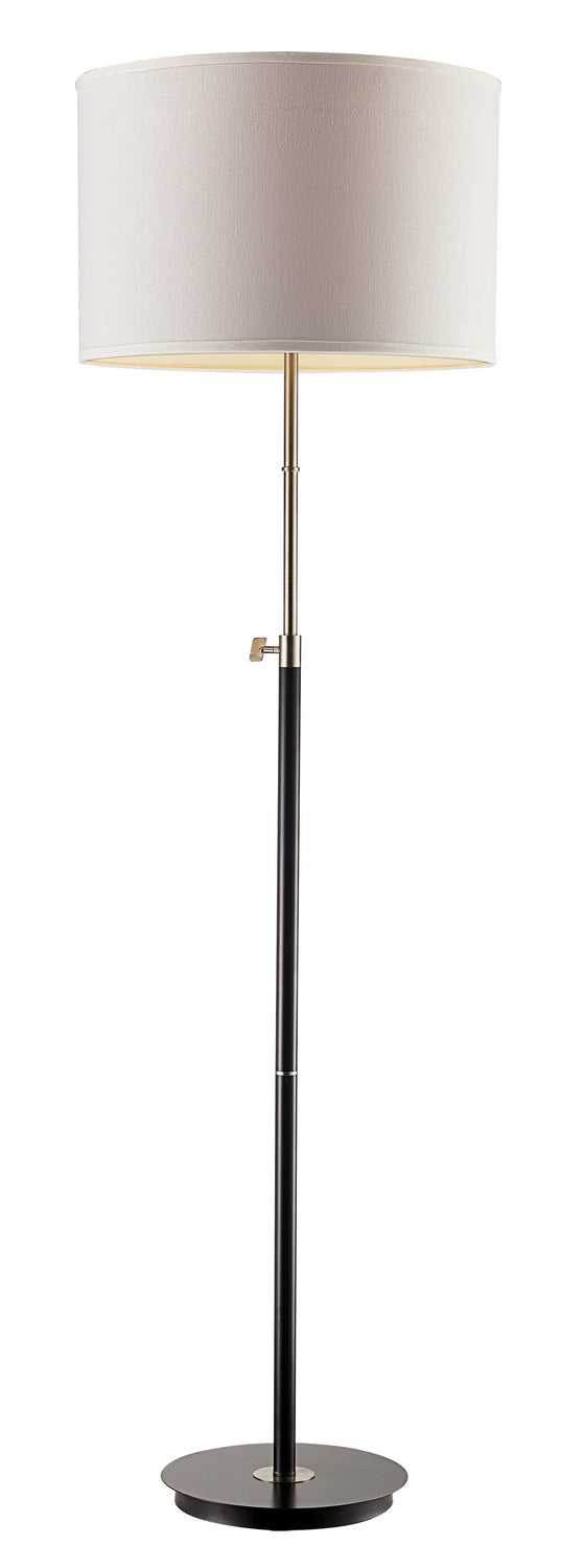 Trans Globe Imports RTL-8981 Junction One Light Floor Lamp Lamp Black