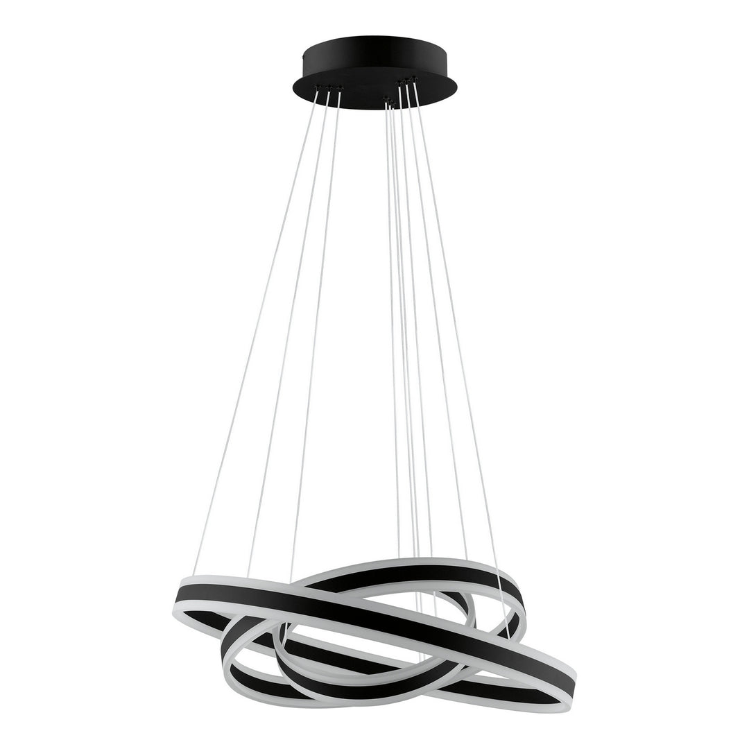 Eglo Tonarella 203651A Pendant Light - Black. White